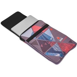 Hoppla Grotto 13 inch Neoprene Laptop Sleeve With Build-In Mouse Pad