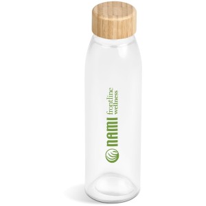 Okiyo Wabi-Sabi Glass Water Bottle - 500ml