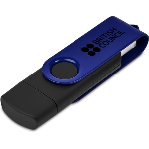 Shuffle Gyro Black Flash Drive – 32GB