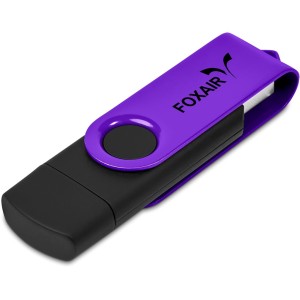 Shuffle Gyro Black Flash Drive – 32GB
