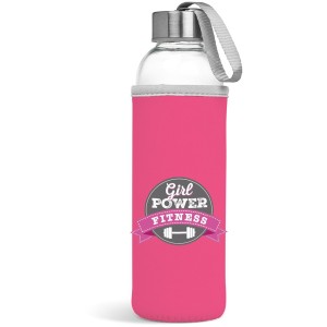 Kooshty Neo Glass Water Bottle - 500ml