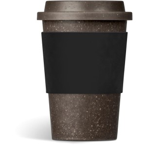 Kooshty Brown Bean Plastic Double-Wall Tumbler – 400ml