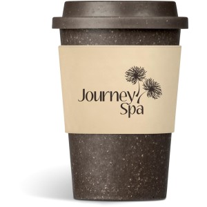 Kooshty Brown Bean Plastic Double-Wall Tumbler – 400ml