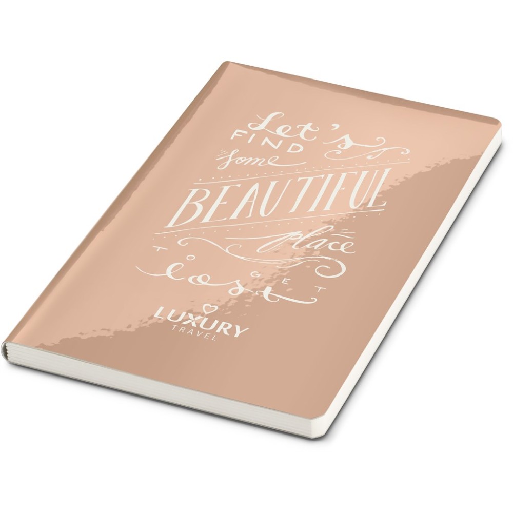 Reflections A5 Soft Cover Notebook - Rose Gold