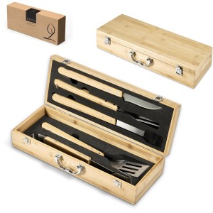 Okiyo Yakiniku Bamboo 5-Piece Braai Set