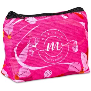 Pre-Production Sample Hoppla Recycled PET Stitch-Bond Mini Toiletry Bag