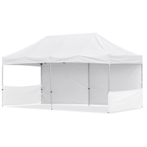 Coated Steel Sublimated Gazebo 6m x 3m - 1 Long Full-Wall Skin - 2 Short Half-Wall Skins