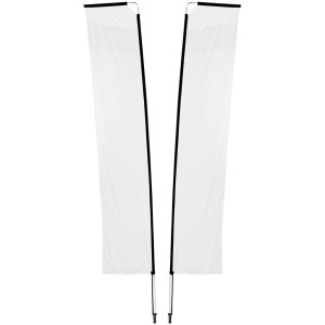 Legend 4M Sublimated Telescopic Double-Sided Flying Banner - 1 complete unit