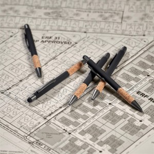 Okiyo Denki Cork A5 Hard Cover Notebook