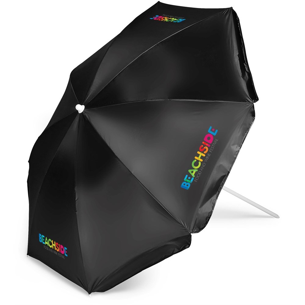 US Basic Paradiso Beach Umbrella - Black