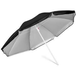 US Basic Paradiso Beach Umbrella - Black