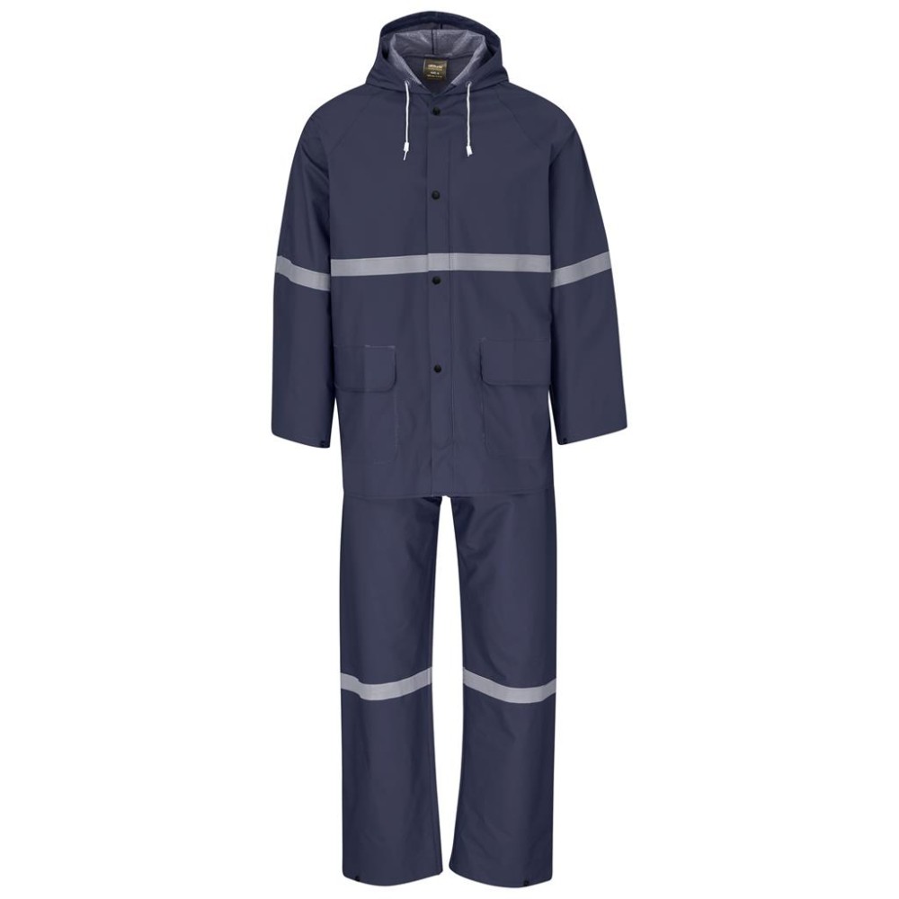 Tornado Rainsuit Polyester/PVC - Navy